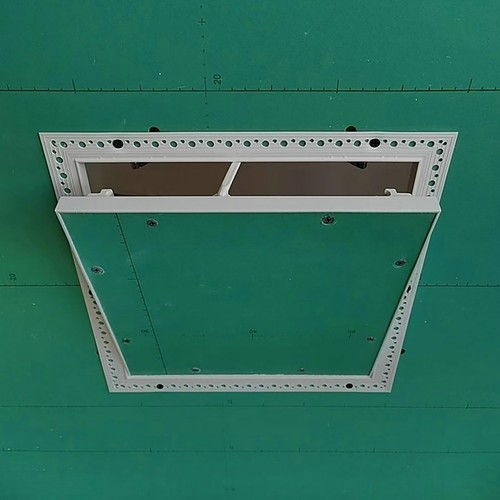 Hidden ceiling access panel - hidden,